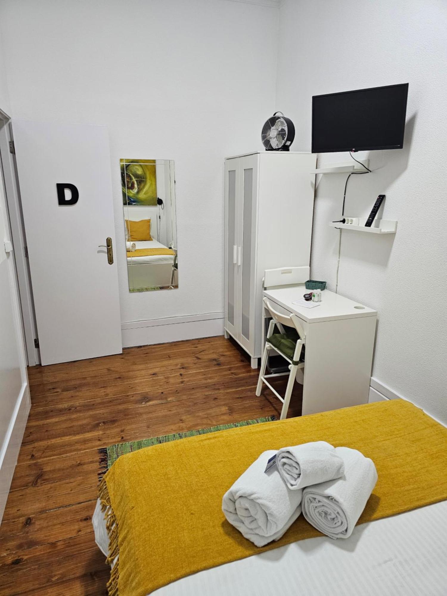 Almirante Guesthouse Lisboa الغرفة الصورة